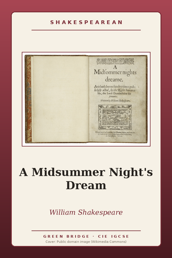 A Midsummer Night's Dream