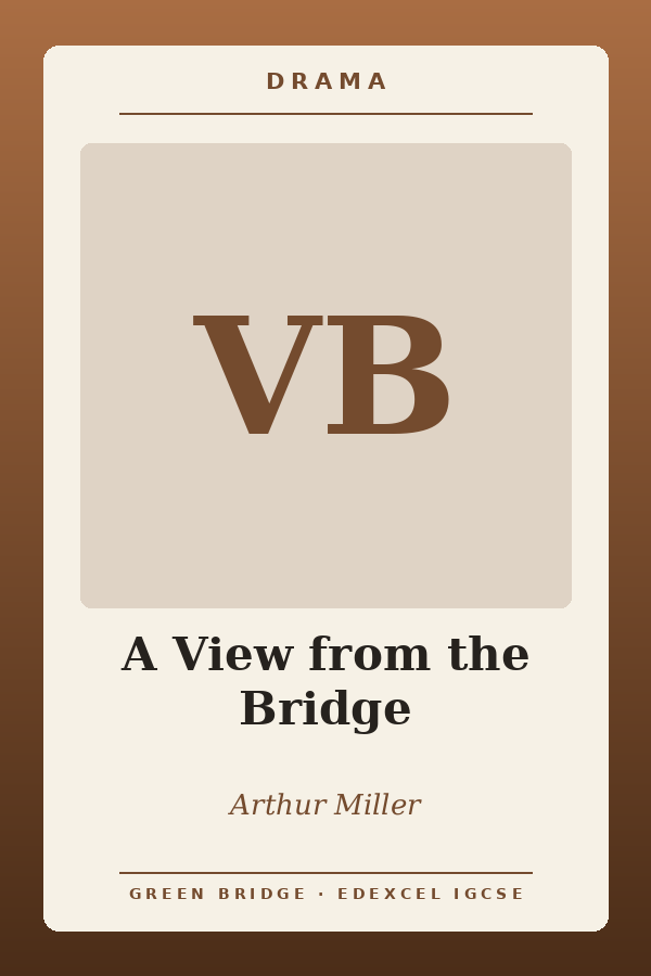 A View from the Bridge