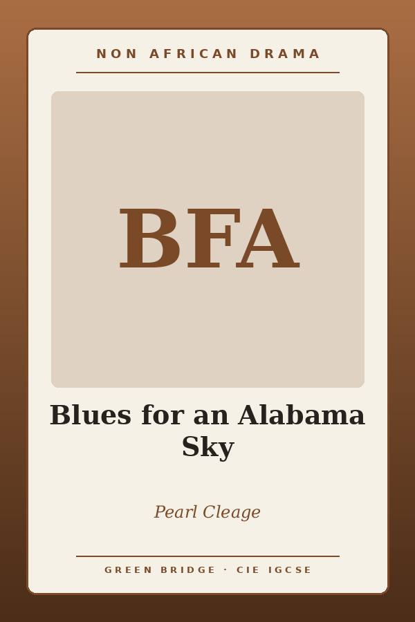 Blues for an Alabama Sky