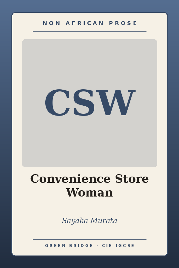 Convenience Store Woman