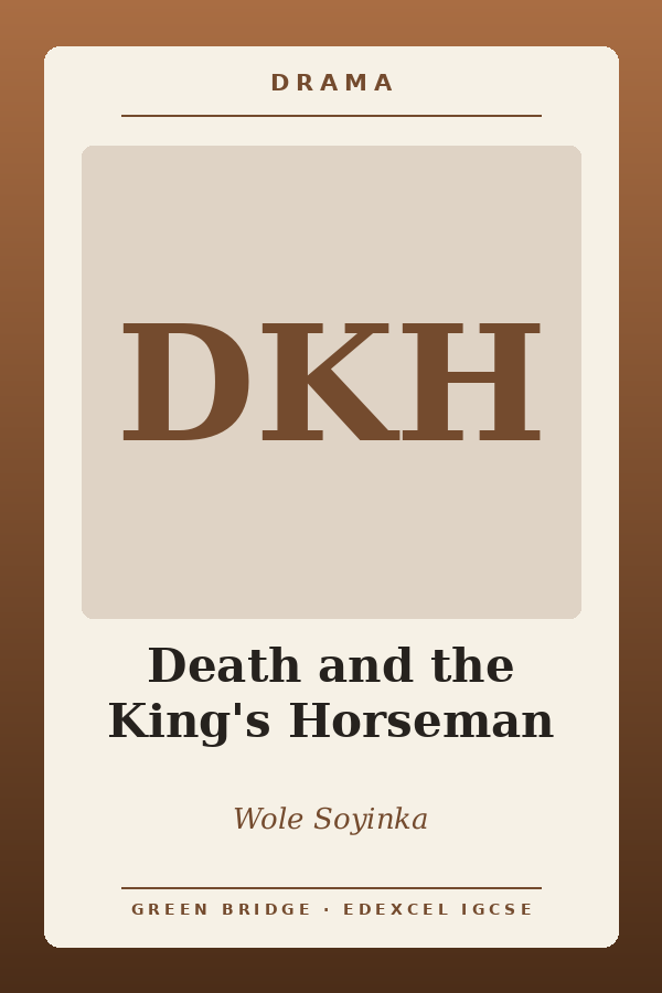 Death and the King's Horseman