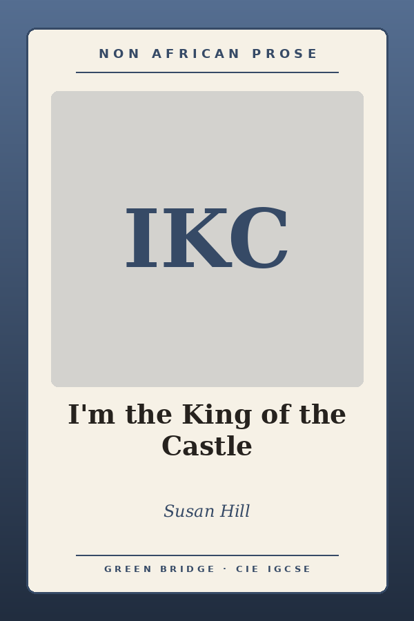 I'm the King of the Castle