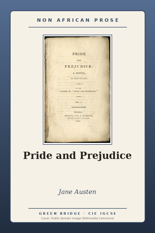 Pride and Prejudice