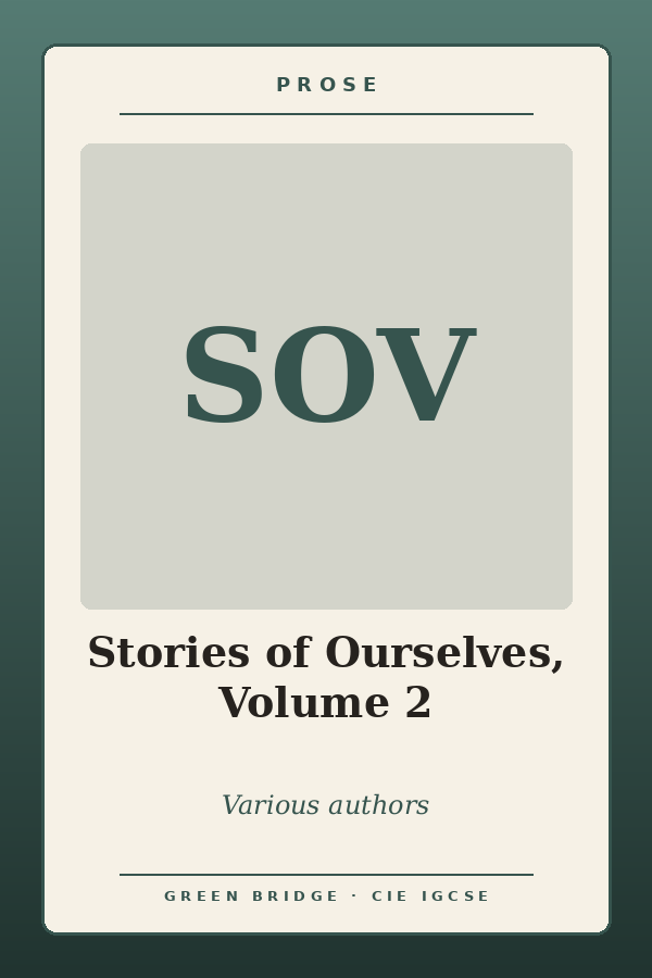 Stories of Ourselves, Volume 2 (set stories)
