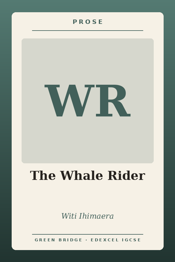 The Whale Rider
